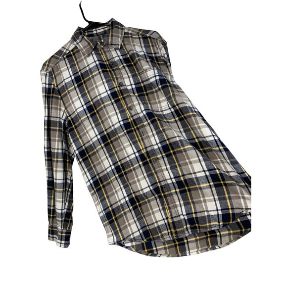 Lot of 2 Chaps Red & Faded Glory Plaid Flannel Button-Up Shirts S GUC 8870 - Picture 11 of 13